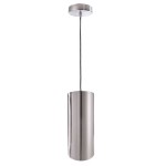 Deko-Light 342050 Pendelleuchte, Barrel, 1x max. 40 W E27, Silber, 220-240 V/AC, 50 / 60 Hz, IP 20 