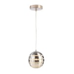 Deko-Light 342137 Pendelleuchte, Ankaa 200 mm, 1x max. 40 W E27, Edelstahl, 220-240 V/AC, 50 / 60 