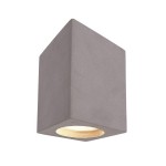 Deko-Light 348048 Deckenaufbauleuchte, Naos I Eckig, 1x max. 25 W GU10, Grau, 220-240 V/AC, 50 / 6 