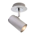 Deko-Light 348085 Deckenaufbauleuchte, Indi I, 1x max. 50 W GU10, Silber, 220-240 V/AC, 50 / 60 Hz 