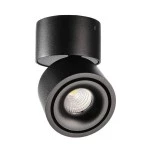 Deko-Light 348178 Deckenaufbauleuchte, Uni II Mini Tilt, 8 W, DIM, 3000 K, Schwarz, 220-240 V/AC, 