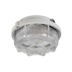 Deko-Light 401016 Decken- und Wandaufbauleuchte, Syrma Rund, 1x max. 100 W E27, Grau, 220-240 V/AC 