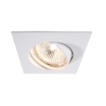 Deko-Light 449210 Einbaustrahler, Style Square, Tilt, 1x max 50 W MR16, Weiß, Spannungskonstant, 1 
