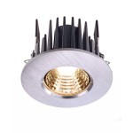 Deko-Light 565111 Einbaustrahler, COB 68 IP65, 6,5 W, 4000 K, Grau, Stromkonstant, 17-18 V/DC, Bem 