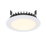 Deko-Light 565231 Downlight, LED Panel Round III, 12 W, 3000 K, Weiß, Stromkonstant, 35.7 V/DC, Be 