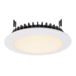 Deko-Light 565233 Downlight, LED Panel Round III, 20 W, 3000 K, Weiß, Stromkonstant, 28 V/DC, Beme 