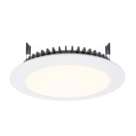 Deko-Light 565236 Downlight, LED Panel Round III, 26 W, 4000 K, Weiß, Stromkonstant, 37 V/DC, Beme 