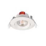 Deko-Light 565337 Einbaustrahler, SMD-68-230V-DIM-2700K-Rund-Weiß, 220-240 V/AC, 50 / 60 Hz, IP 20 