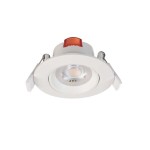 Deko-Light 565338 Einbaustrahler, SMD-68-230V-DIM-3000K-Rund-Weiß, 220-240 V/AC, 50 / 60 Hz, IP 20 