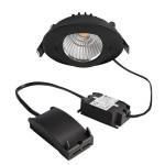 Deko-Light 565357 Einbaustrahler, Dione, 8,5 W, DIM, 3000 K, Schwarz, 220-240 V/AC, 50 / 60 Hz, IP 