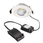 Deko-Light 565358 Einbaustrahler, Dione, 8,5 W, DIM, 4000 K, Weiß, 220-240 V/AC, 50 / 60 Hz, IP 20 