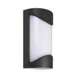 Deko-Light 620128 Wandaufbauleuchte, Grumium Rund I, 10 W, 3000 K, Grau, 220-240 V/AC, 50 / 60 Hz, 