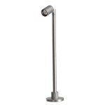 Deko-Light 688035 Vitrinenleuchte, Herculis Big 250 mm, 1 W, 3000 K, Silber, Stromkonstant, 3 V/DC 