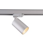 Deko-Light 707080 3-Phasen-Spot, Can, 1x max. 7,5 W GU10, Silber, 220-240 V/AC, 50 / 60 Hz, IP 20 