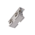 Deko-Light 710016 3-Phasen Schienensystem, D Line elektrischer Verbinder, Fenstergrau RAL 7040, 22 