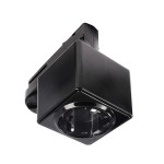 Deko-Light 710026 3-Phasen Schienensystem, D Line/Dali Steckdosenadapter, Graphitschwarz RAL 9011, 