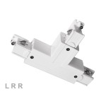 Deko-Light 710030 3-Phasen Schienensystem, D Line T-Verbinder rechts-rechts-links mit Wechselm., V 