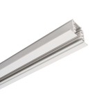 Deko-Light 710070 3-Phasen Schienensystem, D Line Einbaustromschiene mit Flügel 2m, weiß, Verkehrs 