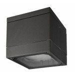 Deko-Light 730410 Deckenaufbauleuchte, Mob Square II, 1x max. 9 W GX53, dunkelgrau, 220-240 V/AC, 