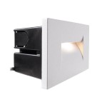 Deko-Light 763005 Wandeinbauleuchte, Yvette I, 5 W, 3000 K, Weiß, 220-240 V/AC, 50 / 60 Hz, IP 65 