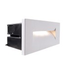 Deko-Light 763012 Wandeinbauleuchte, Yvette III, 9,5 W, 3000 K, Weiß, 220-240 V/AC, 50 / 60 Hz, IP 
