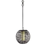 Deko-Light 836020 Pendelleuchte, Velorum, 1x max. 18 W E27, Schwarz, 220-240 V/AC, 50 / 60 Hz, IP 