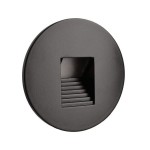 Deko-Light 930499 Mechanisches Systemzubehör, Abdeckung rund schwarz Stufe für Alwaid, Höhe: 19 mm 