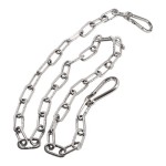 Deko-Light 930641 Mechanisches Systemzubehör, Kettenabhängung 1m für Pendelleuchte Aludra / Vega, 