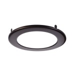 Deko-Light 930653 Mechanisches Systemzubehör, Abdeckung Schwarz für Deckeneinbauleuchte Acrux 90, 