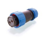 Deko-Light 940058 Elektrisches Montagezubehör, Weipu HQ 12/24/48V Buchse Sonder 2-polig, IP 67 