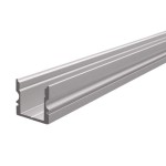 Deko-Light 970121 Profil, U-Profil hoch AU-02-10, 2m, Silber, Aluminium, Matt, Eloxiert, Länge: 20 
