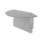 Deko-Light 978151 Profil Endkappe, Endkappe P-ET-02-15 Set 2 Stk, Grau, Kunststoff, Länge: 30 mm, 