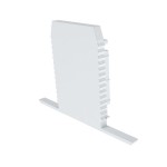 Deko-Light 978260 Profil Endkappe, Endkappe P-ET-03-10 Set 2 Stk, Weiß, Kunststoff, Länge: 37.5 mm 