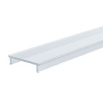 Deko-Light 983033 Profil Abdeckung, Abdeckung P-01-15, 2m, matt, PMMA, Teiltransparent 75% Transmi 