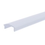 Deko-Light 983526 Profil Abdeckung, Abdeckung F-01-12, 3m, milchig, PMMA, Satiniert 40% Transmissi 
