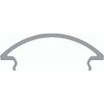 Deko-Light 984581 Profil Abdeckung, Abdeckung R-05-15, 3m, milchig, Polycarbonat, Satiniert 40% Tr 