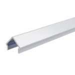 Deko-Light 985508 Profil Abdeckung, Abdeckung E-01-08, 3m, milchig, PMMA, Satiniert 40% Transmissi 