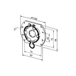 SOMFY 9763609 Antriebslager 