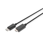 ASSMANN AK-340303-020-S DIGITUS DisplayPort Adapterkabel, DP - HDMI Typ A 