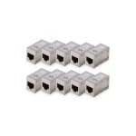 Digitus AT-AG-8-8-C6S-10 CAT 6, modulare Kupplung, geschirmt - 10 Stk. 