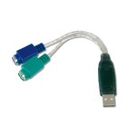 ASSMANN DA-70118 DIGITUS USB - PS/2-Adapter 