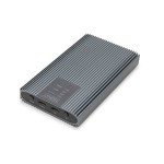 Digitus DA-71559 USB M.2 NVMe Klonstation, SSD, NVMe, 20Gbits, USB 3.2 Gen2, Aluminium, werkzeugfrei 