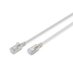 Digitus DK-1632-A-015S CAT 6A F-FTP Slim Patchkabel, 1,5m, Grau 