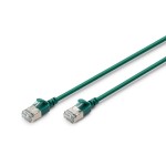 Digitus DK-1632-A-050S-G CAT 6A F-FTP Slim Patchkabel, 5m, Grün 