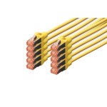 Digitus DK-1644-050-Y-10 CAT 6 S/FTP Patchkabel, 10 Stück 