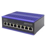 ASSMANN DN-651121 DIGITUS 8 Port Gigabit Ethernet Netzwerk PoE Switch, Industrial, Unmanaged 