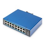 ASSMANN DN-651129 DIGITUS 16 Port Gigabit Ethernet Netzwerk Switch, Industrial, Unmanaged 