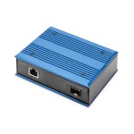 Digitus DN-652104-1 10/100/1000Base-TX (PoE) zu 1000Base-FX Industrieller Medienkonverter 