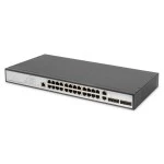 ASSMANN DN-80221-3 DIGITUS 24-Port Gigabit Switch, 19 Zoll, Managed, 2 Uplinks 