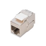 Digitus DN-93615-S CAT 6A Kompakt-Keystone Modul, geschirmt, werkzeugfreier Montageanschluss 